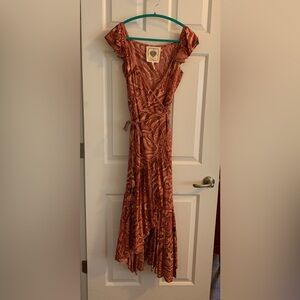 Z&L Hi-lo wrap dress - Size S